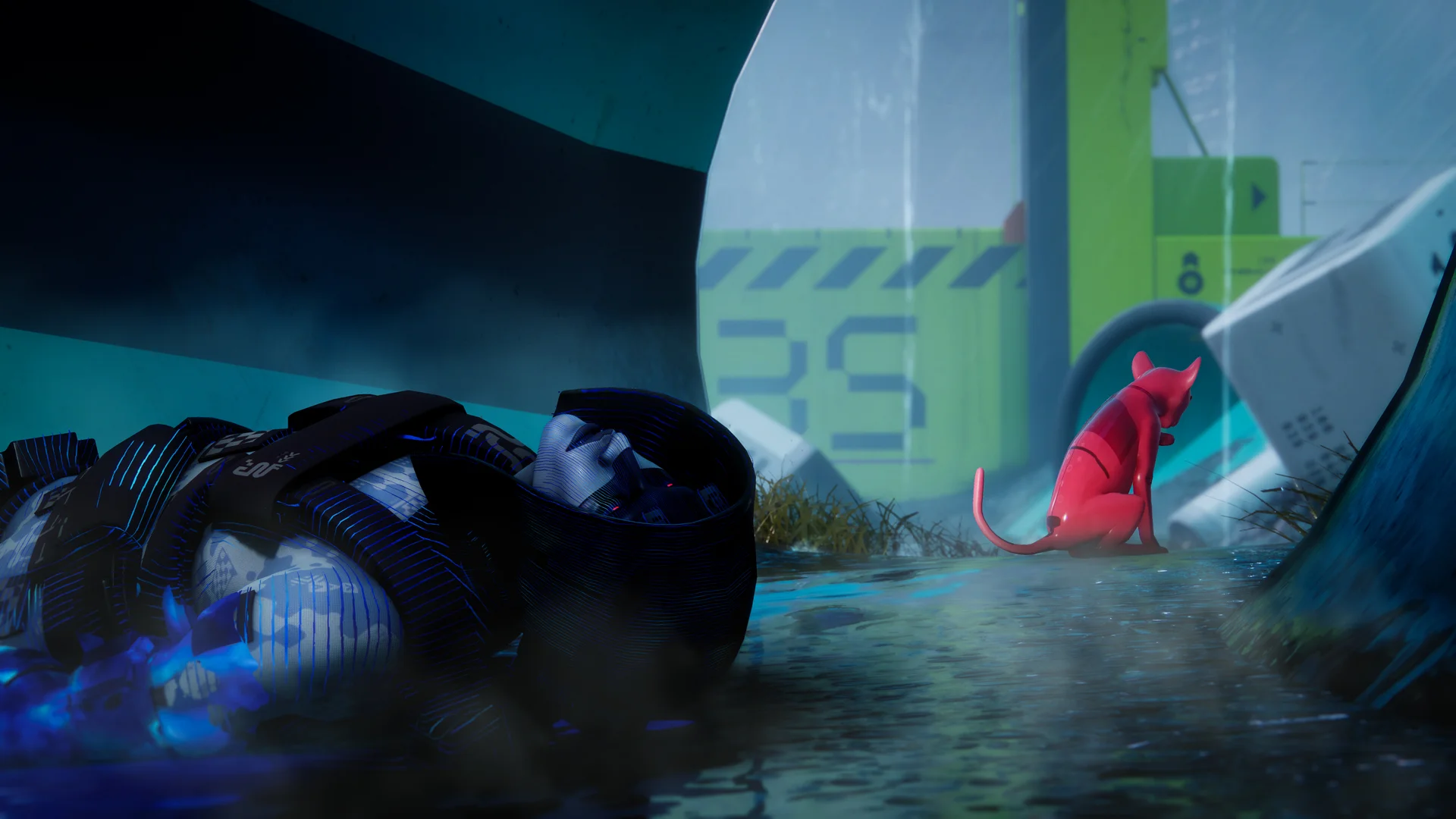 A Marathon server slam promotional screenshot.