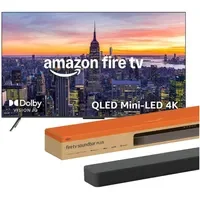 Amazon 55-inch Omni Series Mini-LED Fire TV + Amazon Fire TV Soundbar Plus Amazon 55-inch Omni Series Mini-LED Fire TV + Amazon Fire TV Soundbar Plus