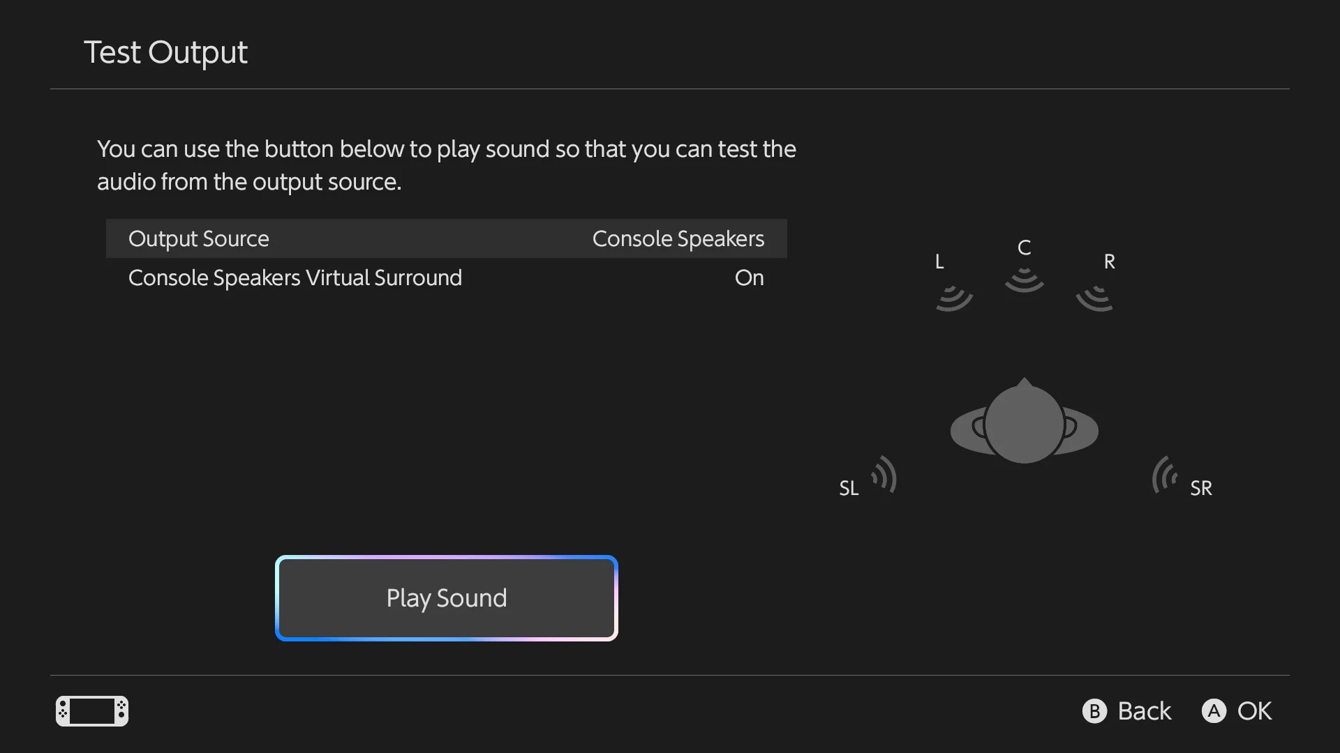 Audio test on Switch 2