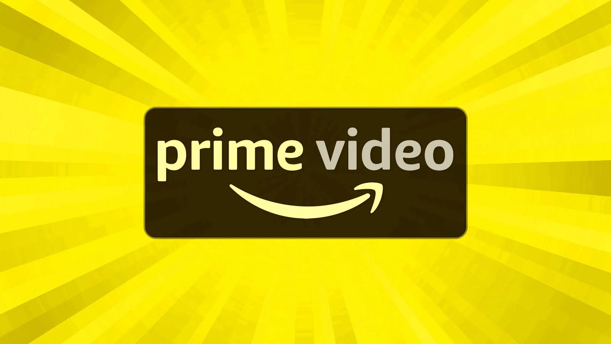 Prime Video streaming logo yellow