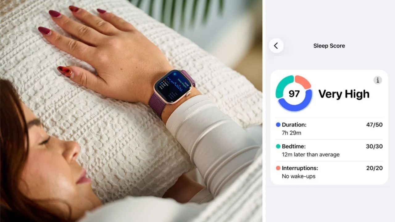 I just got a near-perfect '97' sleep score on my Apple Watch — these are the 3 key changes I made to my bedtime routine to help me sleep better