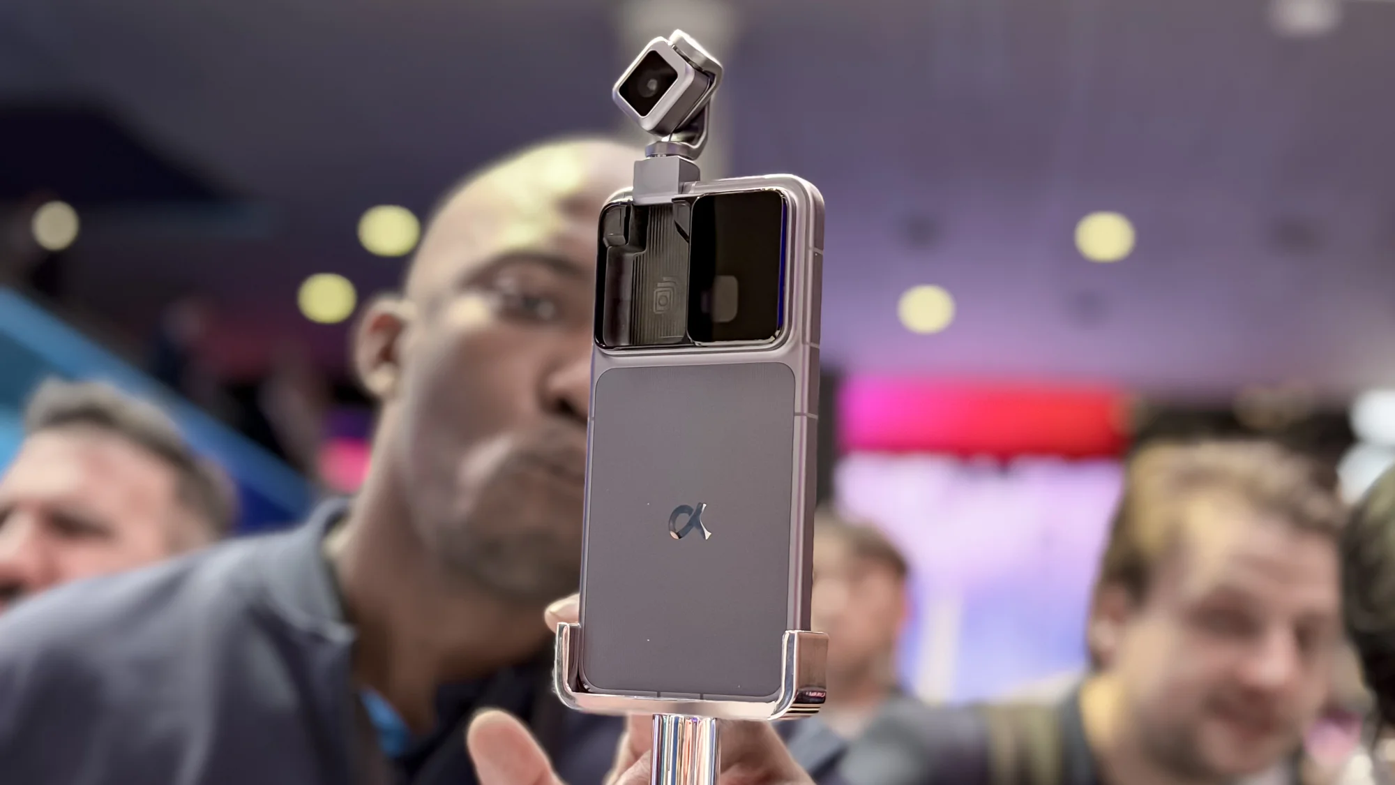 Honor Robot Phone on stand