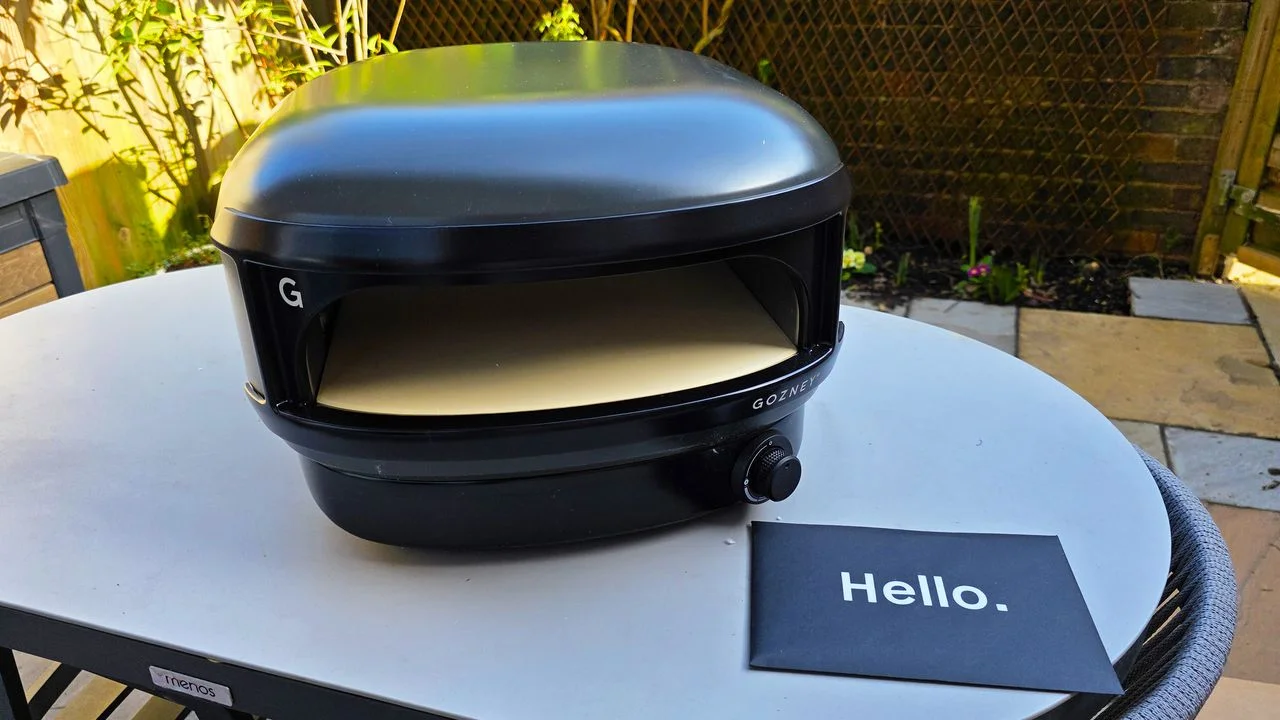 I just tested this compact pizza oven — and it's perfect for small outdoor spaces